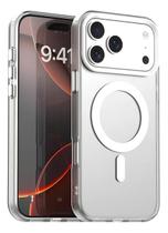 Capinha Transparente Mag Safe Premium Para iPhone 17 Pro Max