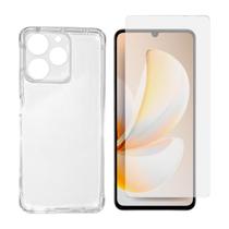 Capinha Transparente Para Realme Note 70 - Capa Ou Kit Com Película Vidro 3D / Hidrogel