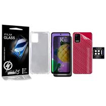Capinha Transparente + Pel 3d Privacidade + Câmera + Traseira P/ LG K62 LMK520BMW - Cell In Power25
