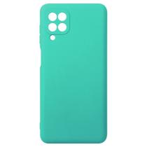 Capinha Veludo Azul Turquesa compatível Galaxy M22 M225 6.4 + Pel Vidro 3d Full - Cell In Power25 Capinha Veludo Azul Turquesa compatível Galaxy M22 M225 6.4 + Pel Vidro 3d Full - Cell In Power25