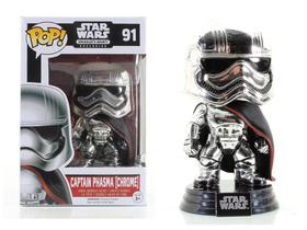 Capitã Phasma Chrome POP da Funko Star Wars! Recompensa para 91 contrabandistas