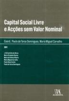 Capital social livre e acções sem valor nominal