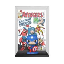 Capitão América - Capas Em Quadrinhos Os Vingadores - 27 - Pop! Comic Covers - Funko