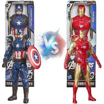Capitão América Guerra Civil Homem de Ferro vs Capitão - Hasbro