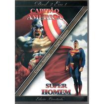 Capitão América / Super Homem - Edição Limitada Dvd 2 Em 1 - RB