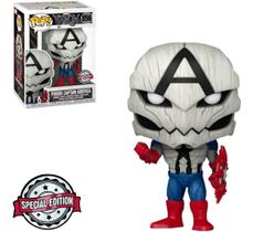 Capitão America Venom pop funko 856 edição especial oficial