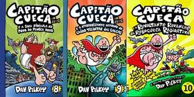 Capitão Cueca Do Volume 8 Ao 10 - Dav Pilkey