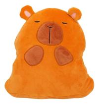Capivara Almofada Huggy Toque de Seda Decoração