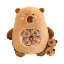 Capivara Bonito: Kit com 6 Pelúcias de Animais para Crianças - Ideal para Brincar e Dormir Capivara Bonito: Kit com 6 Pelúcias de Animais para Crianças - Ideal para Brincar e Dormir