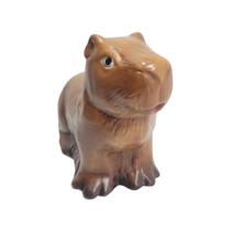 Capivara Cofre de Gesso Artesanal Pintura Original Decoração