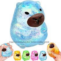 Capivara De Apertar Gliter(squishy Ou Stress Ball) A Unidade Capivara De Apertar Gliter(squishy Ou Stress Ball) A Unidade
