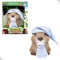 Capivara De Borracha Baby Menina Menino Brinquedo Boneco Coleção