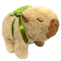 Capivara de Pelúcia Interativa Com Som e Movimento REF. XZ2235 Capivara de Pelúcia Interativa Com Som e Movimento REF. XZ2235