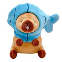 Capivara Divertida De Pelúcia Macia Com Acessório Compacta 24 cm Para Decoração Capivara Divertida De Pelúcia Macia Com Acessório Compacta 24 cm Para Decoração