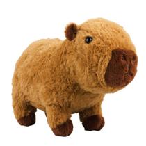Capivara Filó Filomena Pelúcia Marrom Escuro Fofa 32cm Capivara Filó Filomena Pelúcia Marrom Escuro Fofa 32cm