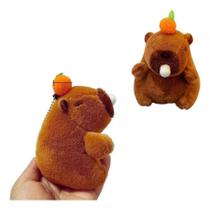 Capivara Love - Chaveiro Pingente Em Pelúcia