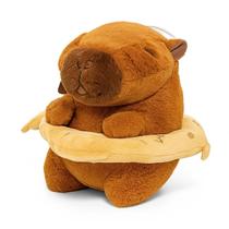 Capivara Pelúcia 18cm Brinquedo Antialérgica Macio Enfeite