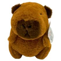 Capivara Pelúcia Fofinho c/ ventosa cor Rosa ou Marrom 17cm