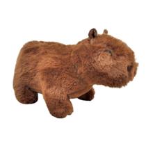 Capivara Pelúcia Marrom Escuro 26Cm Comprimento