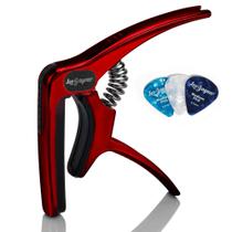 Capo de guitarra Leo Jaymz Heavy Duty para guitarras acústicas/elétricas Capo de guitarra Leo Jaymz Heavy Duty para guitarras acústicas/elétricas