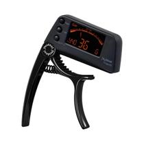 Capo e Afinador de Guitarra Profissional 2 em 1 com Display LED - Para Guitarras Elétricas e Acústicas