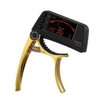 Capo e Afinador de Guitarra Profissional 2 em 1 com Display LED - Para Guitarras Elétricas e Acústicas