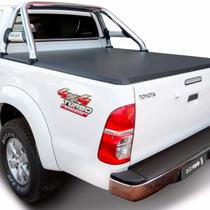 Capota Lona Marítima Compatível com HILUX Cabine Dupla 2005 até 2016 C/S STO- Capotas Paraná