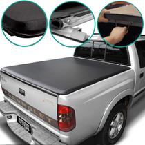 Capota Lona Marítima Compatível com S10 Cabine Dupla 1996-2024 c/ Santo Antônio - Capotas Paraná