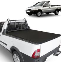 Capota Marítima Lona Dhf Explore Strada 1998 a 2013 Cabine Simples com Grade com Gancho