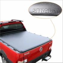 Capota Marítima Strada Cabine Estendida Até 2013 Fiat - Sem Estepe Com Gancho - Solar Slim Exclusive