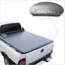 Capota Marítima Strada Cabine Simples Até 2013 Fiat - Com Estepe Com Gancho - Solar Slim Exclusive