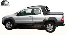 Capota Marítima Track p/ Strada Adventure Locker cabine dupla modelo até 2013 p/colocar c/Gancho Original e Step - Capotas Prudentina Capota Marítima Track p/ Strada Adventure Locker cabine dupla modelo até 2013 p/colocar c/Gancho Original e Step - Capotas Prudentina