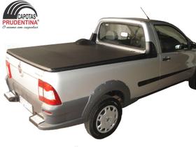 Capota Marítima Track P/ Strada Simples Até 2013 c/ Estepe 175/80 s/ Gancho - Capotas Prudentina