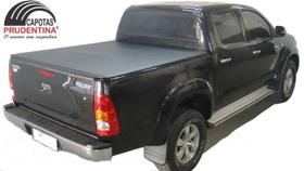 Capota Marítima Track P/ Toyota Hilux Dupla de 2005 a 2015 Sem Santo Antonio - Capotas Prudentina Capota Marítima Track P/ Toyota Hilux Dupla de 2005 a 2015 Sem Santo Antonio - Capotas Prudentina