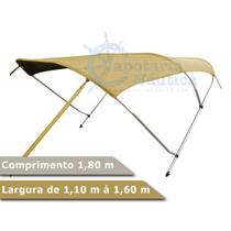 Capota Toldo Nautico 3 Arcos para Lanchas, Barcos de Aluminio e Botes