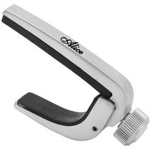 Capotraste Ajustavel Alice P/ Violão Aço Ou Guitarra Cromado Capotraste Ajustavel Alice P/ Violão Aço Ou Guitarra Cromado