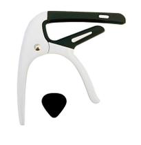 Capotraste Aluminio Branco Mxt Com Palheta Inclusa MC62