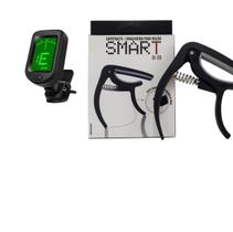 Capotraste Braçadeira Haste Angular c Mola Violão Guitarra e Afinador Capotraste Braçadeira Haste Angular c Mola Violão Guitarra e Afinador