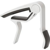 Capotraste Braçadeira para Violão Guitarra Ukulele Dolphin Prata