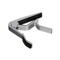 Capotraste braçadeira para violão guitarra ukulele prata violão aço nylon