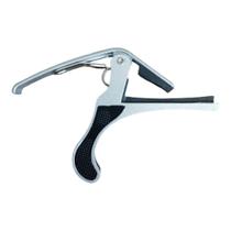 Capotraste braçadeira prata instrumentos de corda para fazer pestana violão aço nylon baixo guitarra profissional