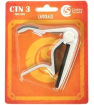 Capotraste Colors Para Violão Nylon Prata - Ctn 3