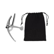 Capotraste De Guitarra 5 Em 1 Com Cortador De Cordas, Suporte Para Palhetas E Extrator De Pinos Em