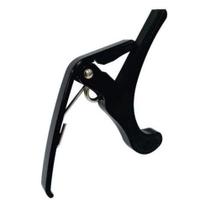 Capotraste dolphin p/violao/guitarra preta c/haste longa