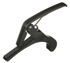 Capotraste Dolphin Para Violão E Guitarra Haste Longa Preta