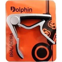 Capotraste dolphin para violão/guitarra/cavaco/baixo prata Capotraste dolphin para violão/guitarra/cavaco/baixo prata