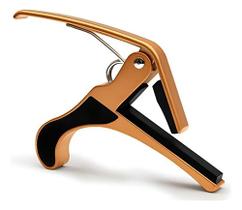 Capotraste Para Violão Nylon Hook Cg Alumino Dourado-escuro