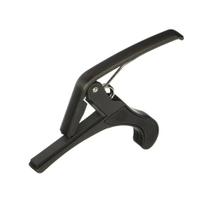 Capotraste Violão / Guitarra com Haste Longa Preta - Dolphin