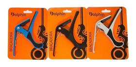 Capotraste Violão Guitarra Haste Longa Dolphin-Escolha Capotraste Violão Guitarra Haste Longa Dolphin-Escolha