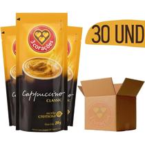 Cappuccino 3 Corações Classic Sache 20G (30 Unidades)